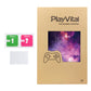 PlayVital for Steam Controller 2 Vinyl Skin (3-Pack), Scratch-Resistant, No-Residue Decal Stickers for Steam Controller Accessories – Nebula Galaxy PlayVital