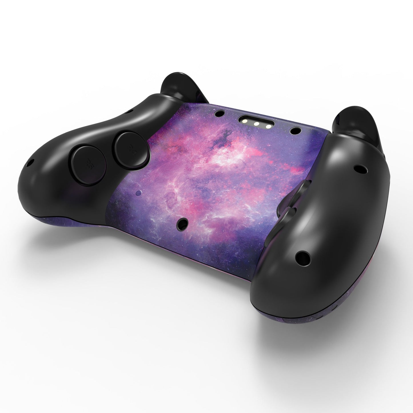 PlayVital for Steam Controller 2 Vinyl Skin (3-Pack), Scratch-Resistant, No-Residue Decal Stickers for Steam Controller Accessories – Nebula Galaxy PlayVital