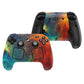 PlayVital for Steam Controller 2 Vinyl Skin (3-Pack), Scratch-Resistant, No-Residue Decal Stickers for Steam Controller Accessories – Orange Star Universe PlayVital