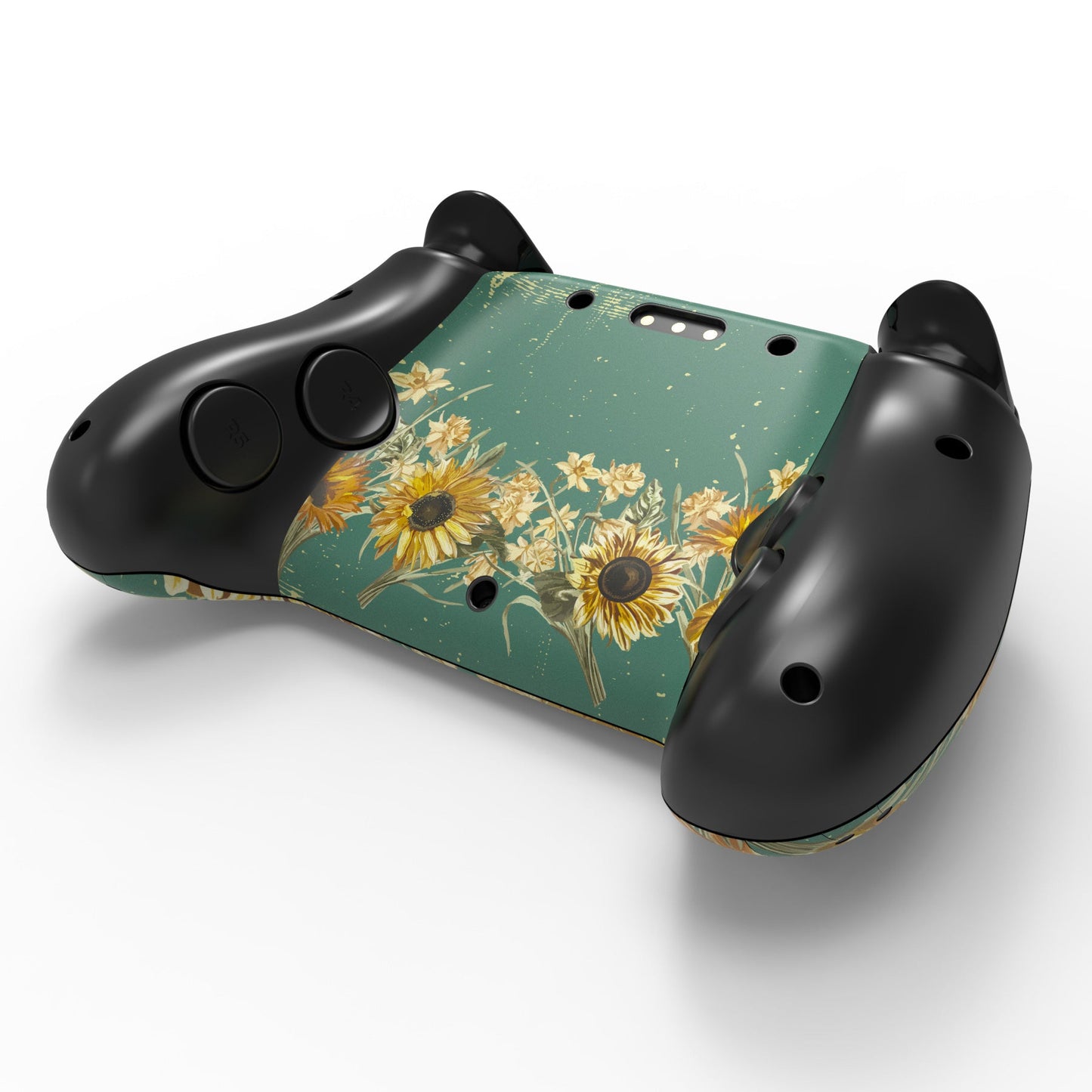 PlayVital for Steam Controller 2 Vinyl Skin (3-Pack), Scratch-Resistant, No-Residue Decal Stickers for Steam Controller Accessories – Sunflowers PlayVital
