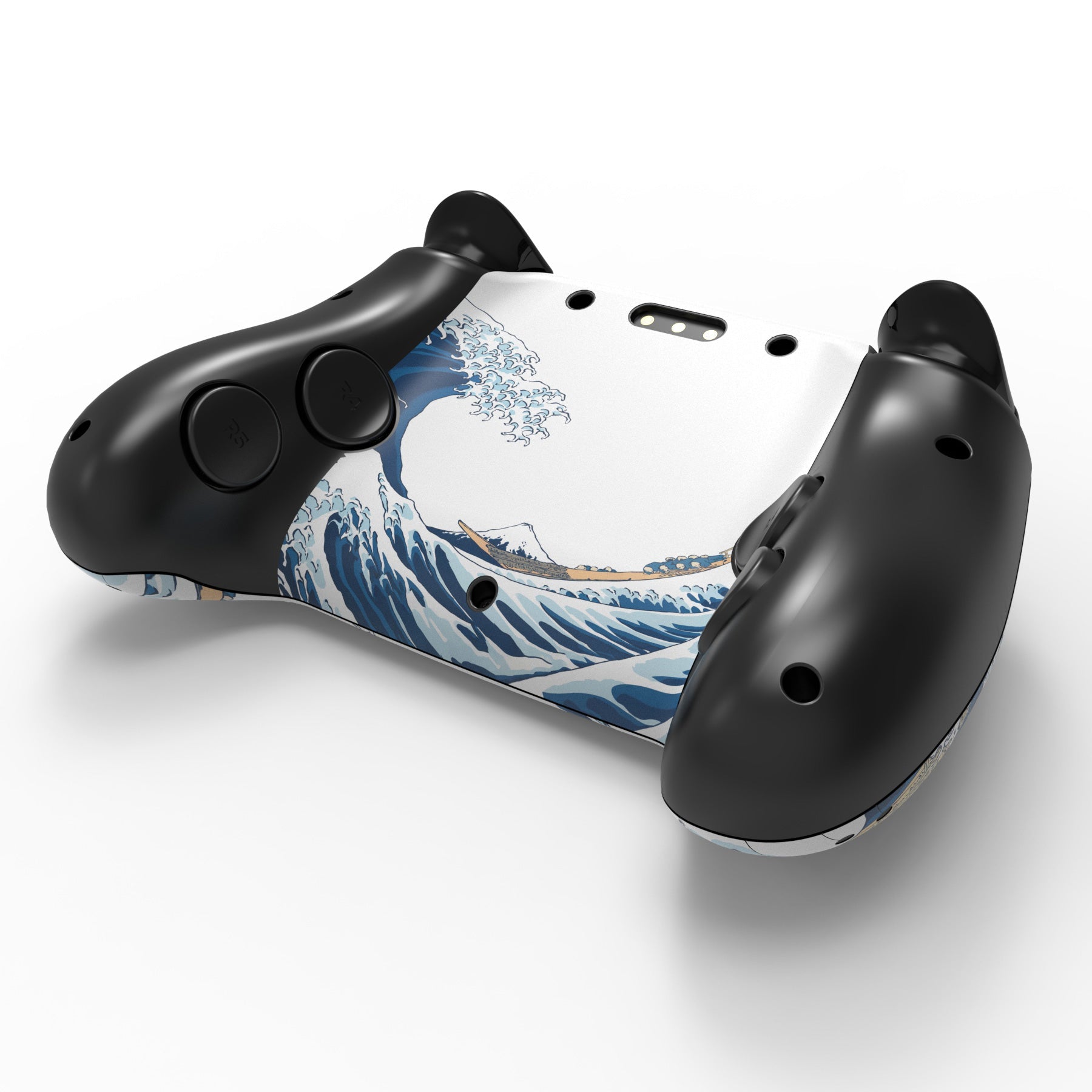PlayVital for Steam Controller 2 Vinyl Skin (3-Pack), Scratch-Resistant, No-Residue Decal Stickers for Steam Controller Accessories – The Great Wave PlayVital
