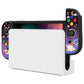 PlayVital ZealProtect Soft Protective Case for Switch OLED, Flexible Protector Joycon Grip Cover for Switch OLED with Thumb Grip Caps & ABXY Direction Button Caps - Dancing Notes - XSOYV6040 playvital
