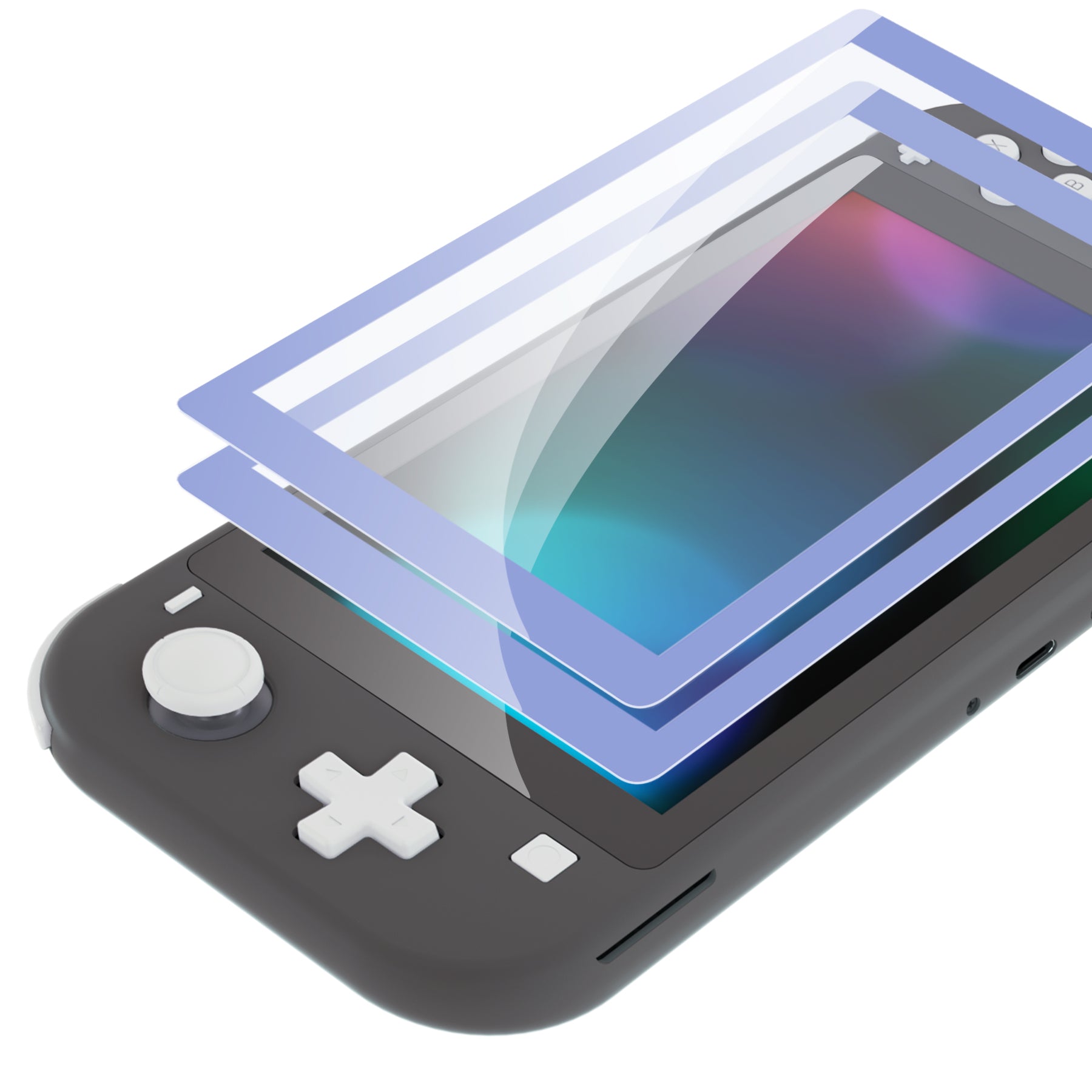 For Switch Lite Tempered Glass Screen Protector – PlayVital