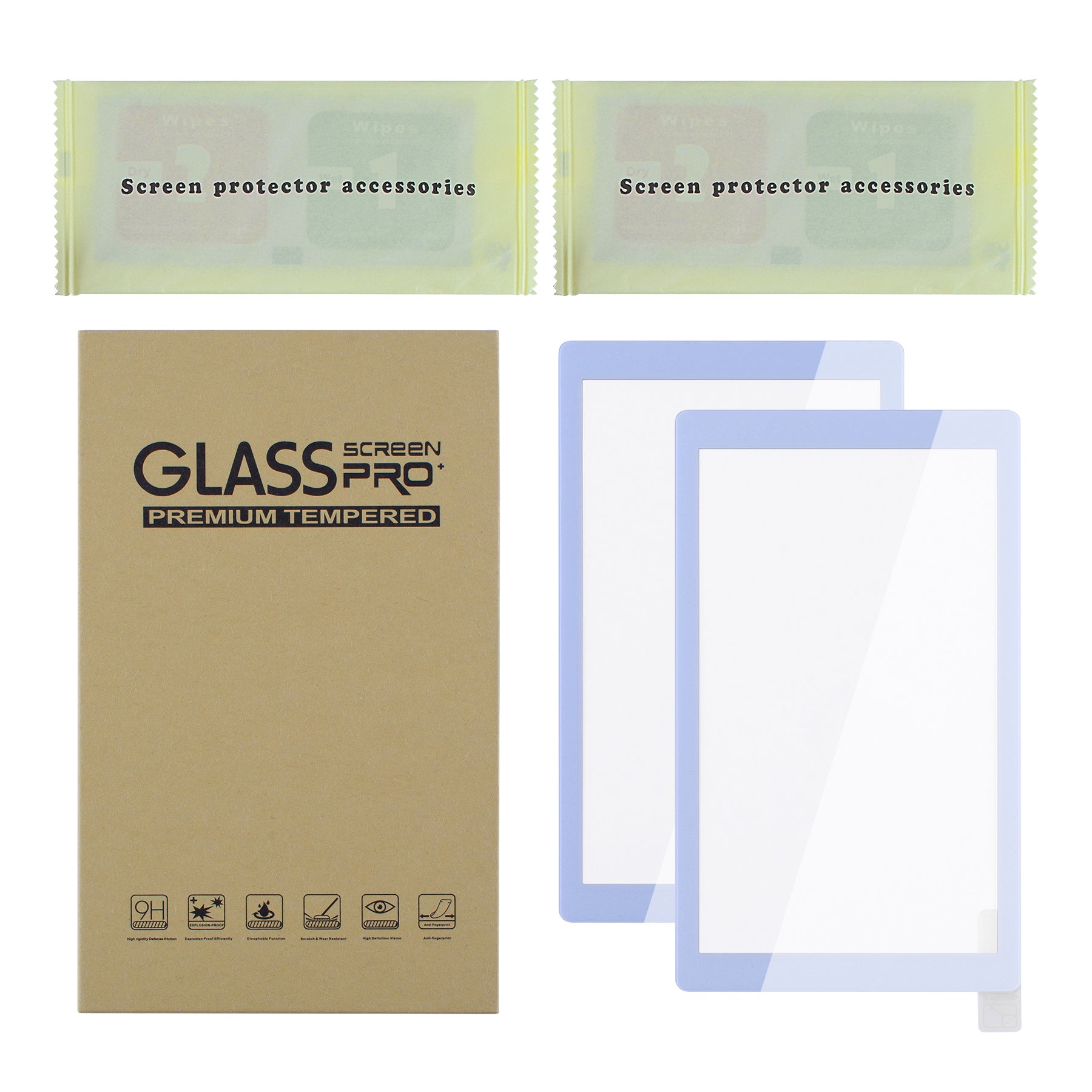 PlayVital intendo Switch Lite HD Clear Tempered Glass Screen