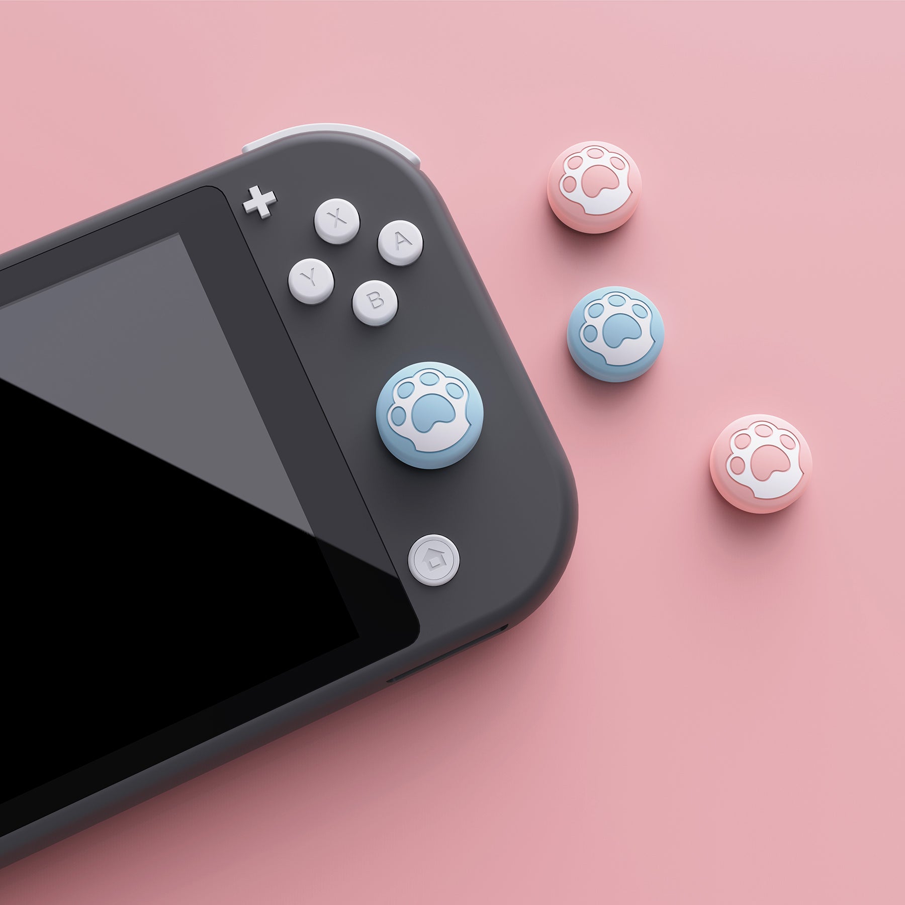 PlayVital Switch OLED Thumbstick Grips, Switch Lite Joystick Caps