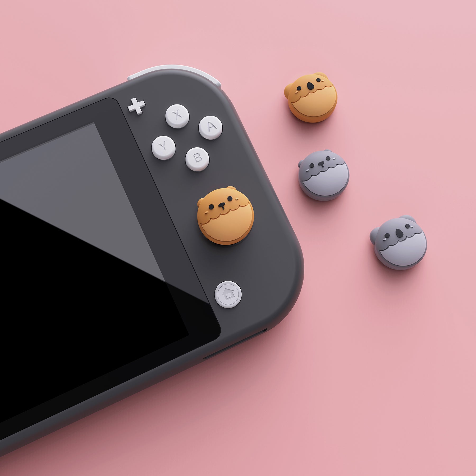 PlayVital Switch OLED Thumbstick Grips, Switch Lite Joystick Caps