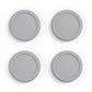 PlayVital Joystick Caps for NS, Thumbstick Caps for Switch Lite, Silicone Analog Cover for Switch OLED Joycon Thumb Grip Rocker Caps for Switch & Switch Lite & Switch OLED - Fleeting Gray - NJM1169 PlayVital