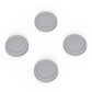 PlayVital Joystick Caps for NS, Thumbstick Caps for Switch Lite, Silicone Analog Cover for Switch OLED Joycon Thumb Grip Rocker Caps for Switch & Switch Lite & Switch OLED - Fleeting Gray - NJM1169 PlayVital