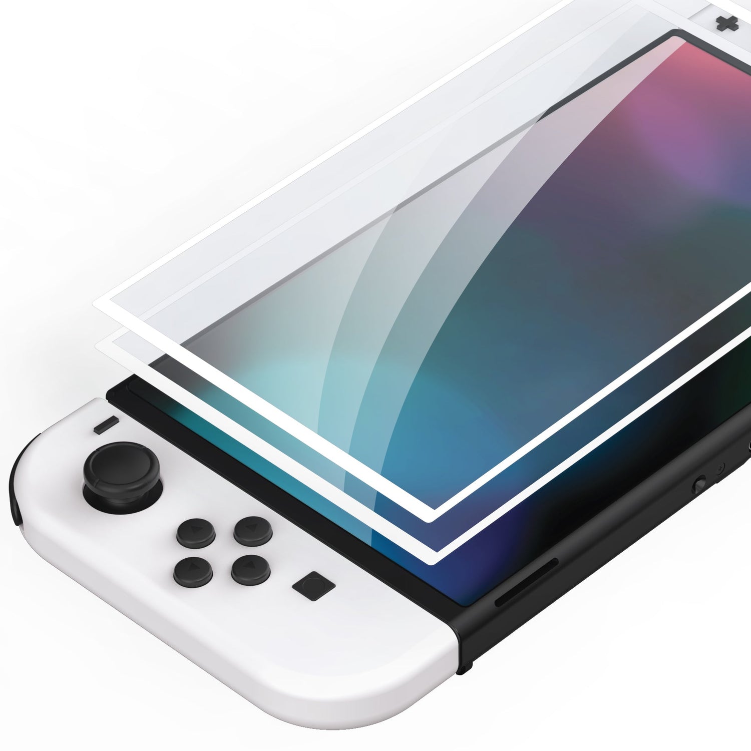 For Switch OLED Tempered Glass Screen Protector