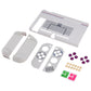 PlayVital Classic 1989 GB DMG-01 Back Cover for NS Switch Console, NS Joycon Handheld Controller Separable Protector Hard Shell, Dockable Protective Case with Red ABXY Direction Button Caps - NTT120 PlayVital