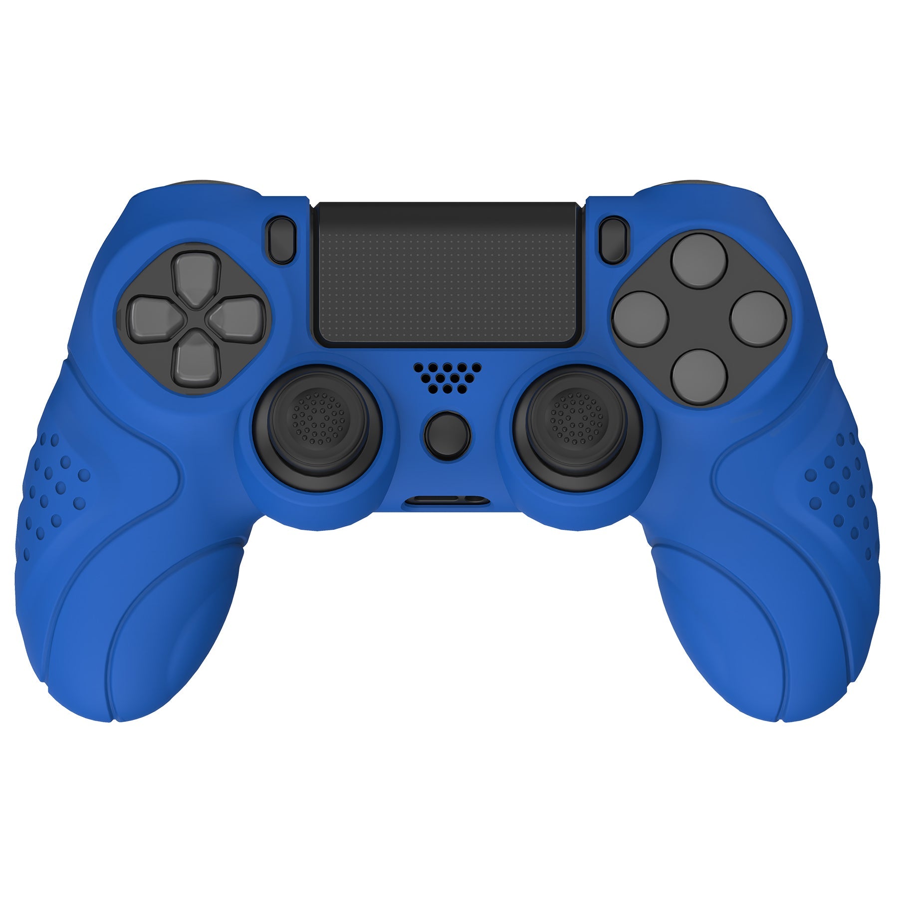 PlayVital PS4 Controller Blue Anti-Slip Silicone Case Cover