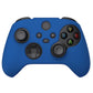 PlayVital Blue Pure Series Anti-Slip Silicone Cover Skin for Xbox Series X Controller, Soft Rubber Case Protector for Xbox Series S Controller with Black Thumb Grip Caps - BLX3008 PlayVital