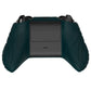 PlayVital Samurai Edition Racing Green Anti-Slip Controller Grip Silicone Skin for Xbox One X/S Controller, Ergonomic Soft Rubber Protective Case Cover for Xbox One S/X Controller with Black Thumb Stick Caps - XOQ037 playvital