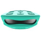 PlayVital Aqua Green Silicone Protective Remote Case for PS5 Media Remote Cover, Ergonomic Design Full Body Protector Skin for PS5 Remote Control - PFPJ075 PlayVital