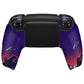 PlayVital The Cyber Moon Anti-Skid Sweat-Absorbent Controller Grip for PS5 Controller, Professional Textured Soft Rubber Pads Handle Grips for PS5 Controller - PFPJ105 PlayVital