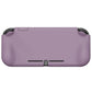 PlayVital ZealProtect Protective Case for Nintendo Switch Lite, Hard Shell Ergonomic Grip Cover for Nintendo Switch Lite w/Screen Protector & Thumb Grip Caps & Button Caps - Dark Grayish Violet - PSLYP3002 playvital