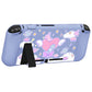 PlayVital ZealProtect Soft Protective Case for Nintendo Switch, Flexible Cover for Switch with Tempered Glass Screen Protector & Thumb Grips & ABXY Direction Button Caps - Fantasy Bunny & Bear - RNSYV6010 playvital