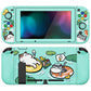 PlayVital ZealProtect Soft Protective Case for Nintendo Switch, Flexible Cover for Switch with Tempered Glass Screen Protector & Thumb Grips & ABXY Direction Button Caps - Pool Party Kitten - RNSYV6014 playvital