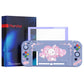 PlayVital ZealProtect Soft Protective Case for Nintendo Switch, Flexible Cover for Switch with Tempered Glass Screen Protector & Thumb Grips & ABXY Direction Button Caps - Lovely Bunny - RNSYV6022 playvital