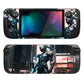 PlayVital Full Set Protective Skin Decal for Steam Deck, Custom Stickers Vinyl Cover for Steam Deck Handheld Gaming PC - Cyber Ninja - SDTM064 PlayVital