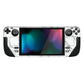PlayVital Full Set Protective Skin Decal for Steam Deck, Custom Stickers Vinyl Cover for Steam Deck Handheld Gaming PC - Modern White Marble - SDTM035 playvital