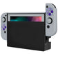 PlayVital AlterGrips Dockable Protective Case Ergonomic Grip Cover for Nintendo Switch, Interchangeable Joycon Cover w/Screen Protector & Thumb Grip Caps & Button Caps - Classics SNES Style - TNSYY7003 playvital