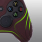 PlayVital Samurai Edition Wine Red Anti-slip Controller Grip Silicone Skin, Ergonomic Soft Rubber Protective Case Cover for Xbox Series S/X Controller with Black Thumb Stick Caps - WAX3011 PlayVital