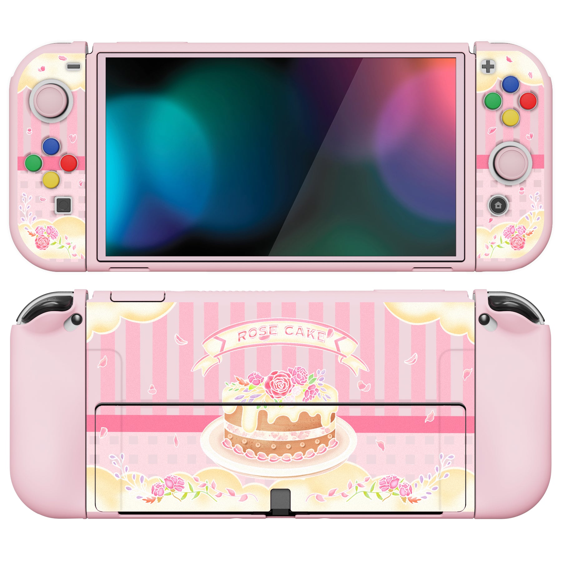 PlayVital Nintendo Switch OLED Soft TPU Slim Protective Case
