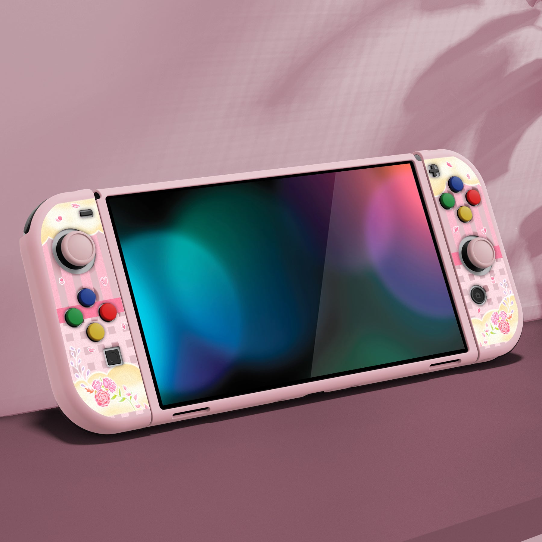 PlayVital Nintendo Switch OLED Soft TPU Slim Protective Case