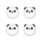 PlayVital Thumb Grip Caps for Steam Deck, Silicone Thumbsticks Grips Joystick Caps for Steam Deck - Chubby Panda - YFSDM008 PlayVital