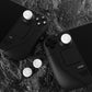 PlayVital White Thumb Grip Caps for Steam Deck, Silicone Thumbsticks Grips Joystick Caps for Steam Deck - Raised Dots & Studded Design - YFSDM018 PlayVital